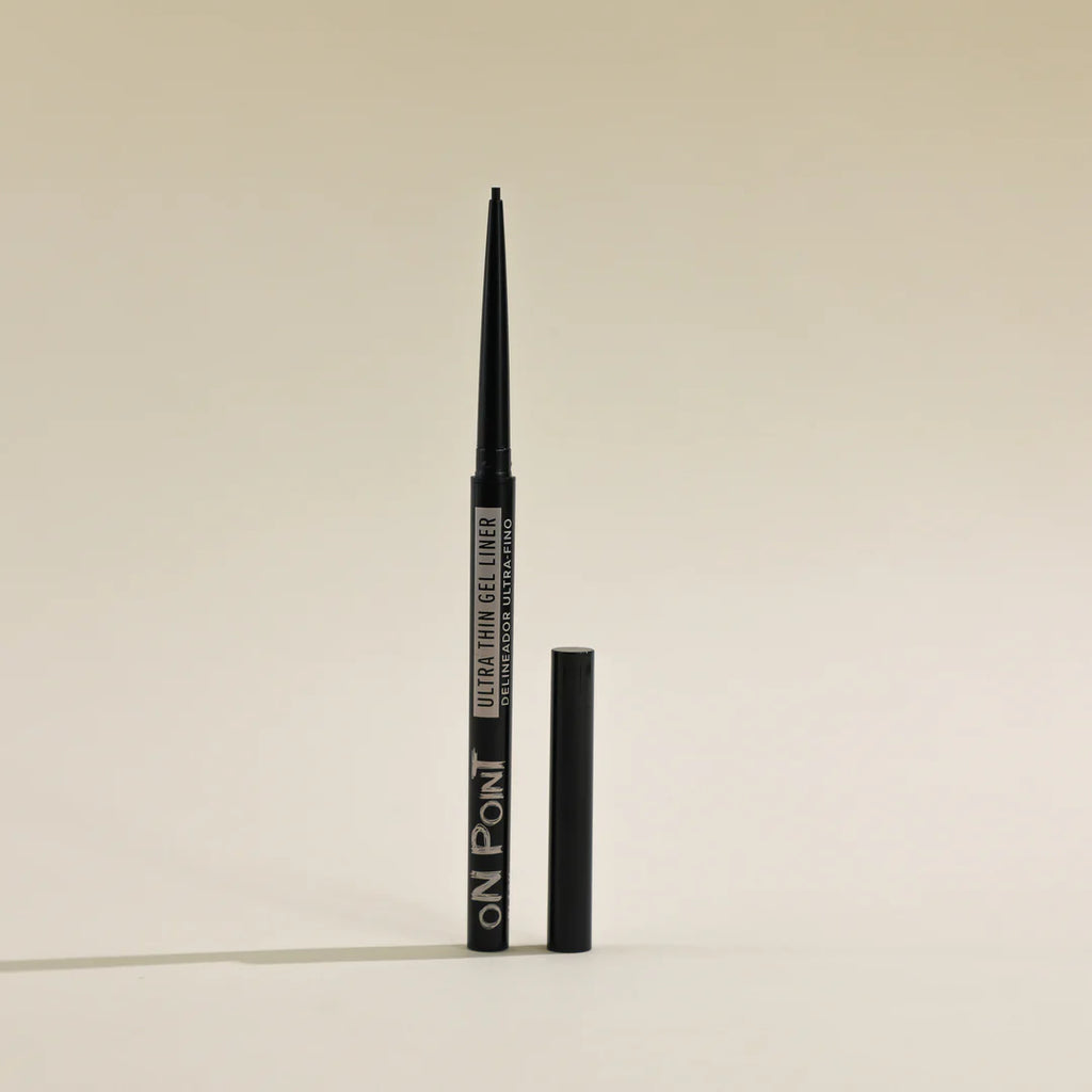 Italia Deluxe On Point Ultra Thin Gel Liner Black Waterproof Retractable