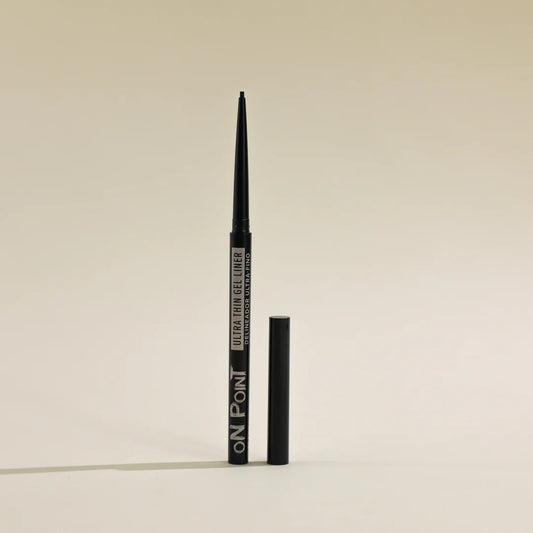Italia Deluxe On Point Ultra Thin Gel Liner Black Waterproof Retractable