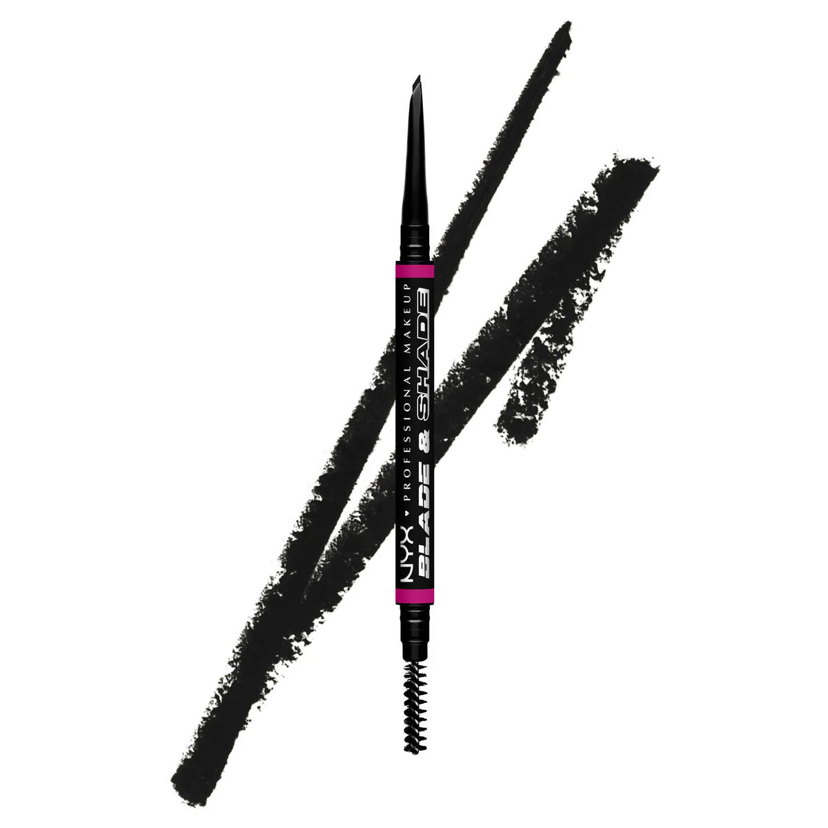 NYX BLADE & SHADE NANO BROW PENCIL BLACK