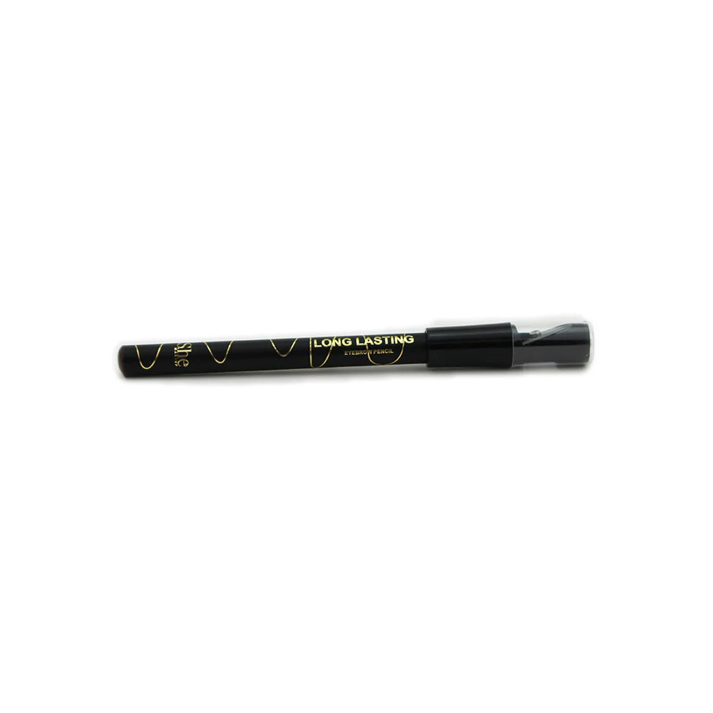 S.he Makeup Long Lasting Eyebrow Pencil- Brown