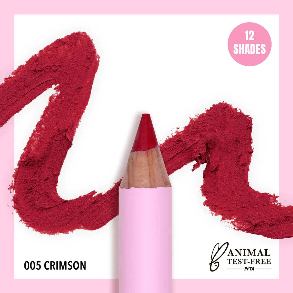 MOIRA FLIRTY LIP PENCIL (005, CRIMSON)