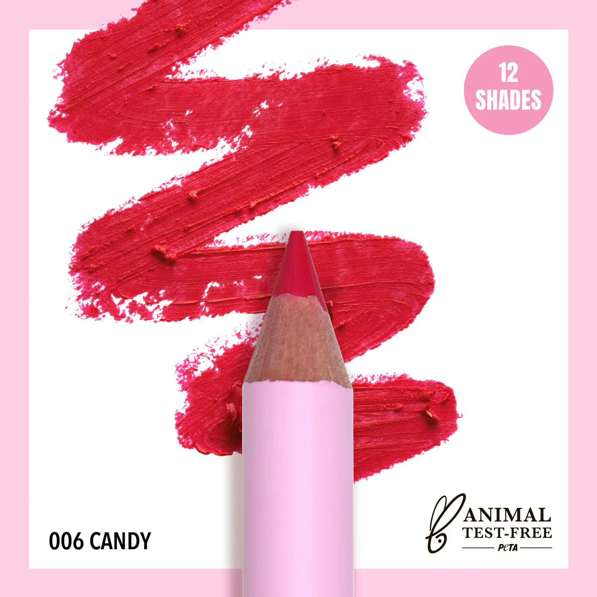 MOIRA FLIRTY LIP PENCIL (006, CANDY)