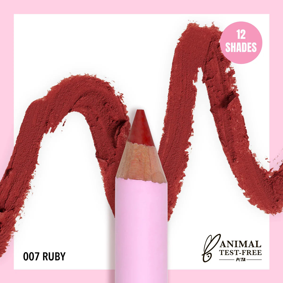 MOIRA FLIRTY LIP PENCIL (007, RUBY)