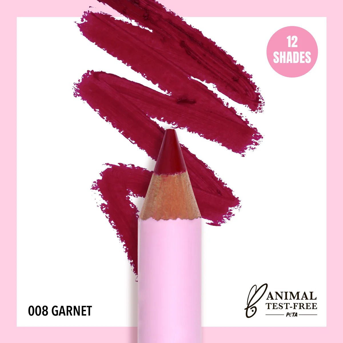 MOIRA FLIRTY LIP PENCIL (008, GARNET)