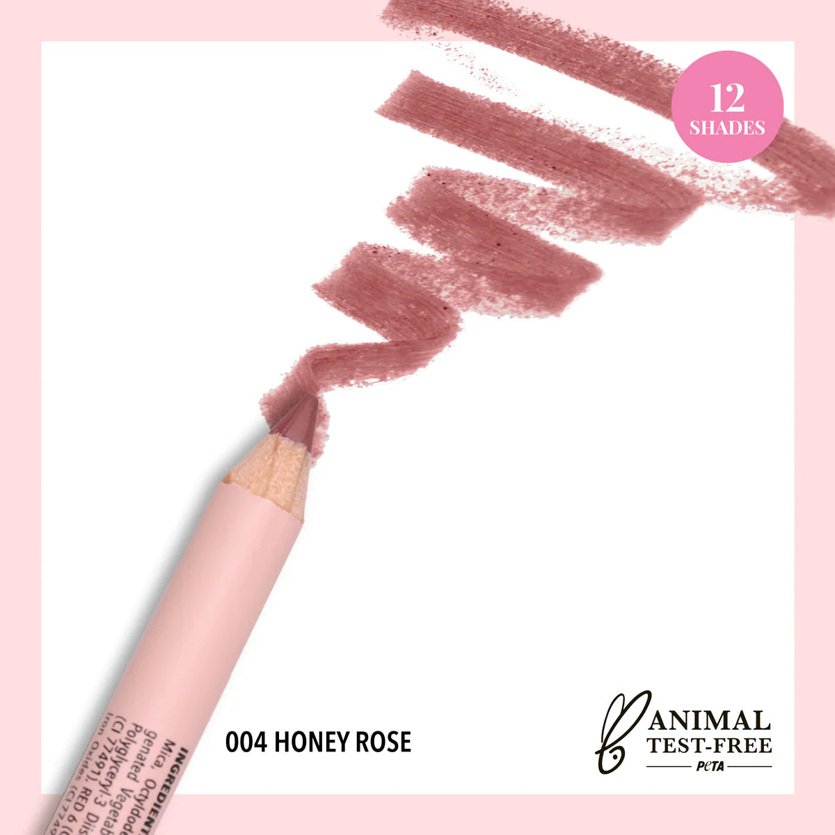 MOIRA SIGNATURE LIP PENCIL (004, HONEY ROSE)