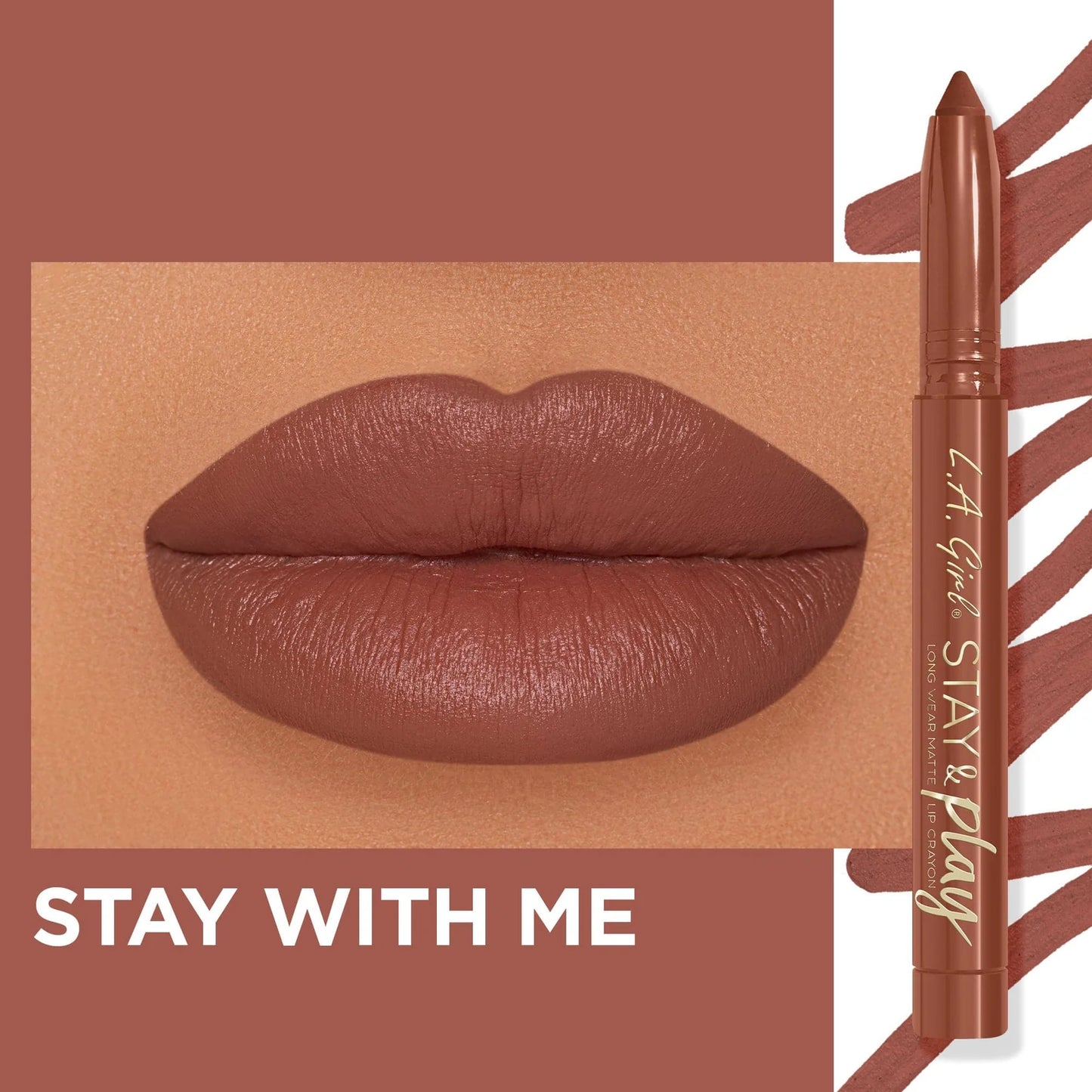 L.A. Girl Stay and Play Lip Crayon - Stay With Me