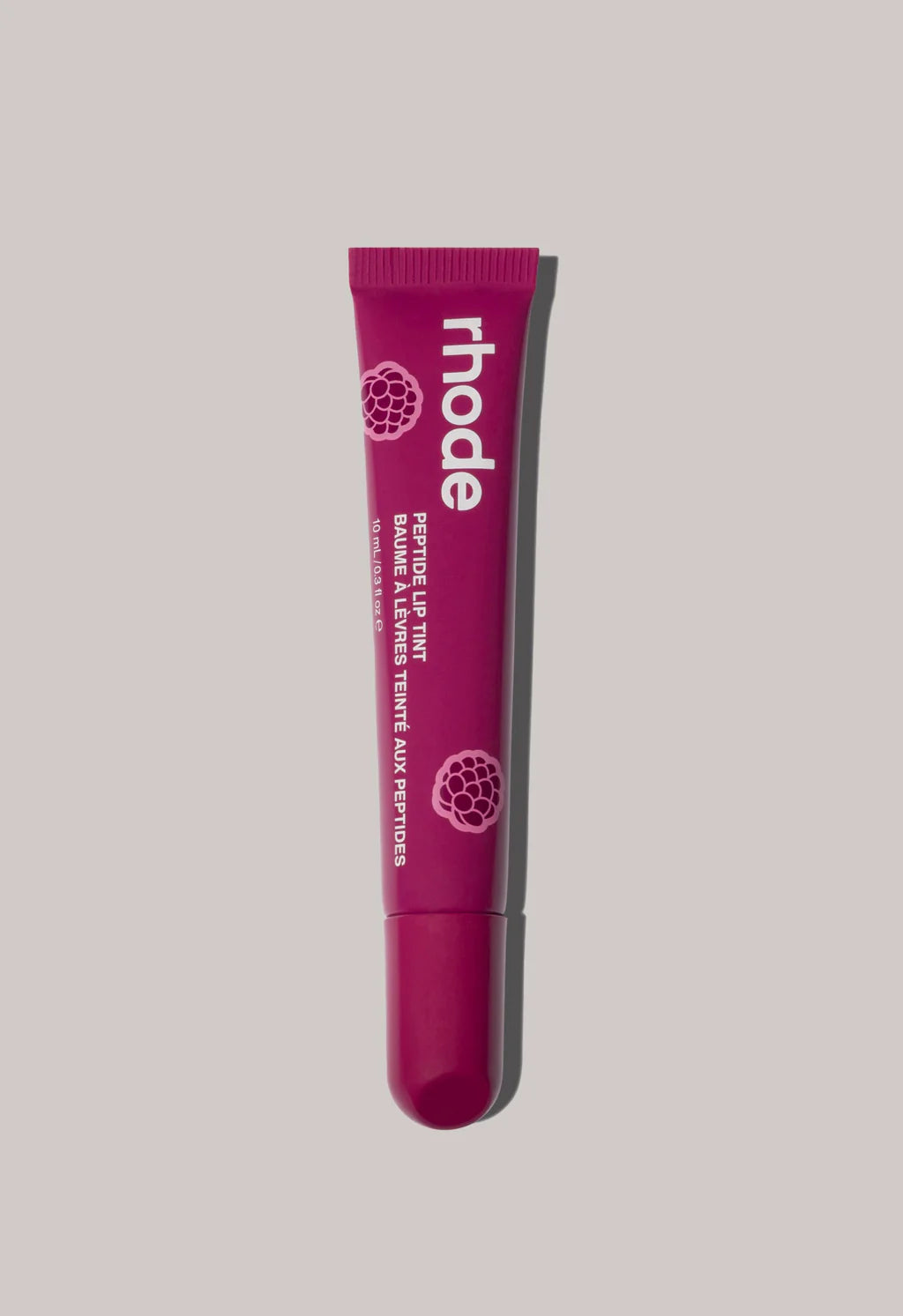 Raspberry Jelly scented peptide lip tint rhode