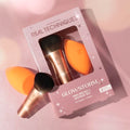 Glowstorm Mini Brush + Sponge Set Real Techniques