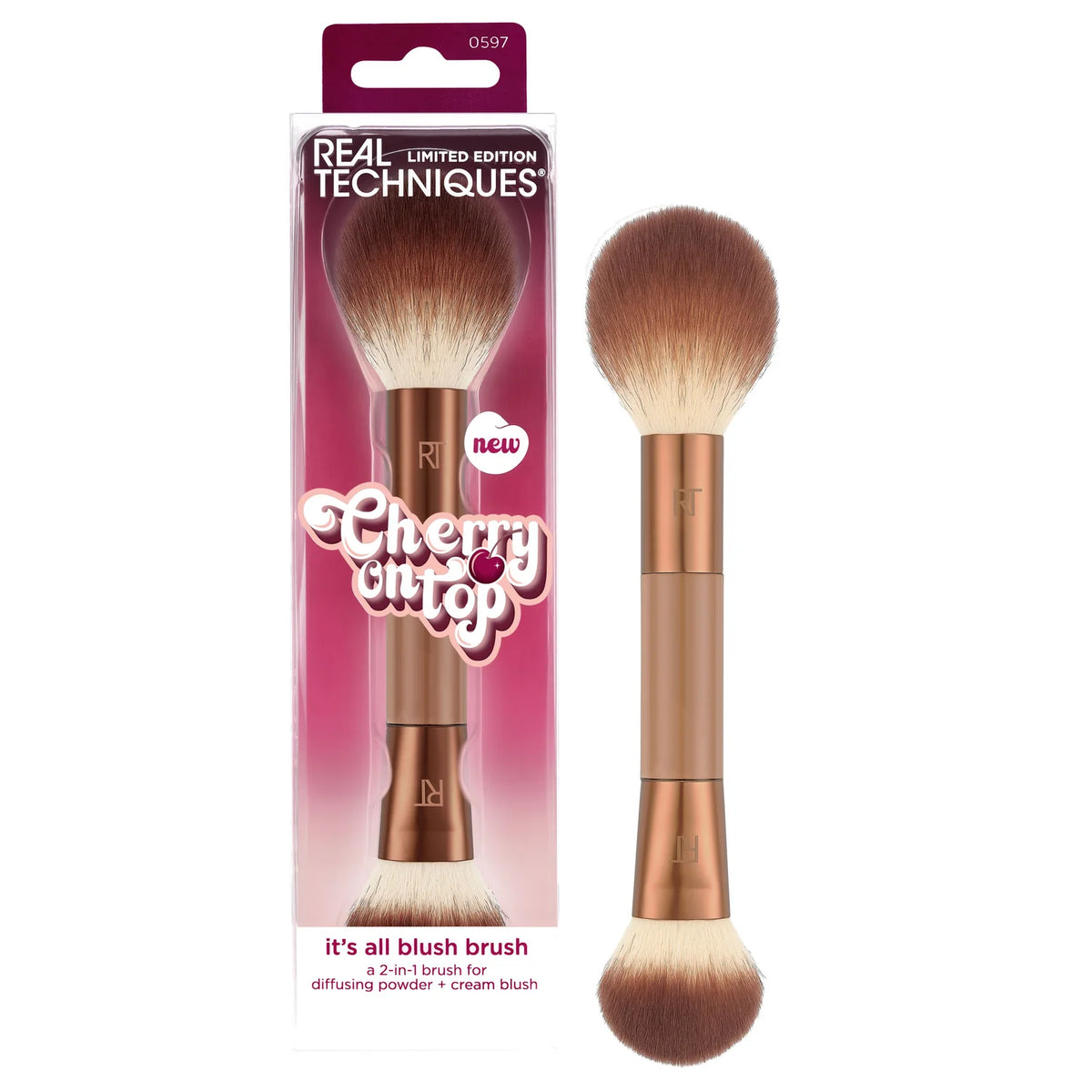 Cherry on Top It’s all Blush Brush Real Techniques