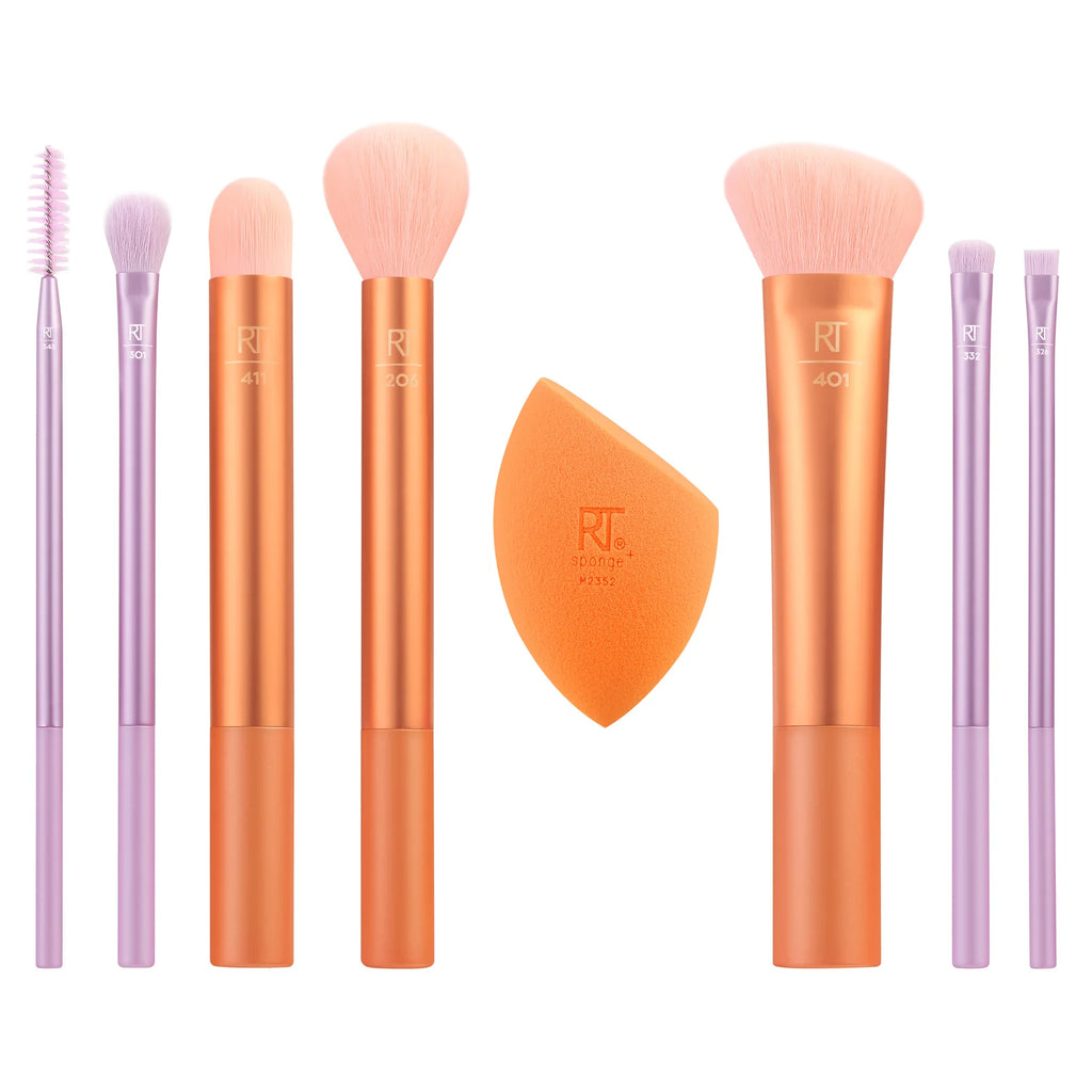 Level Up Brush + Sponge Set Real Techniques