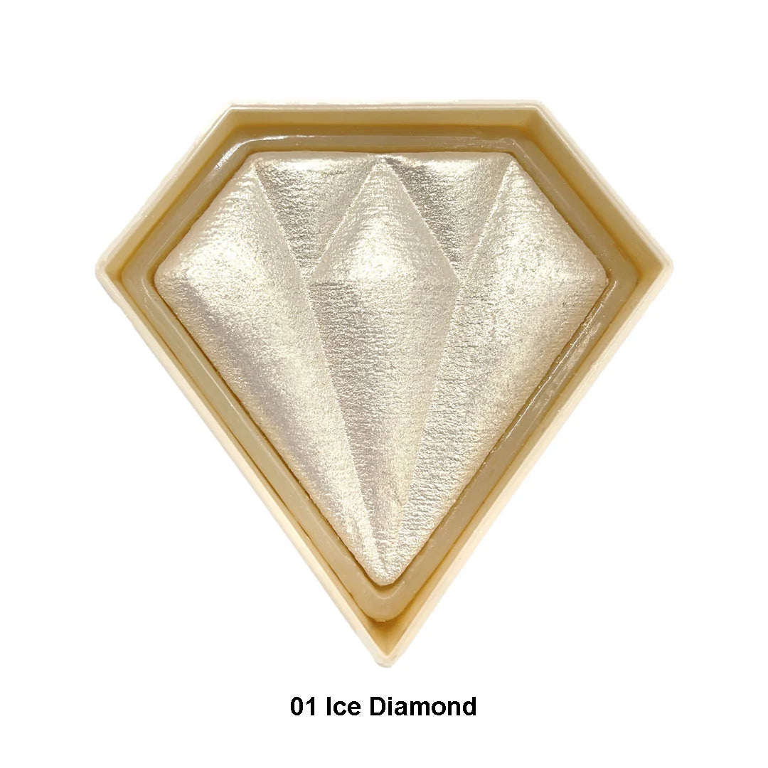 Diamond Glow Highlighter Italia Deluxe - 01 Ice Diamond