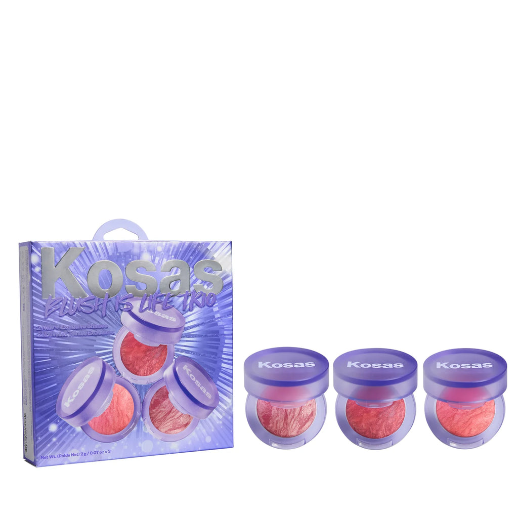 Kosas Mini Blush is Life Trio
Baked Dimensional Blush
