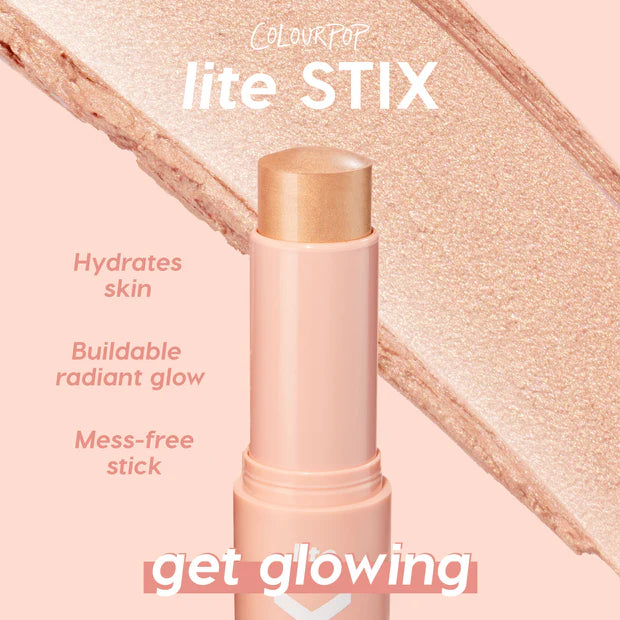 Lite Stix
Cream Highlighter Stick Molten Hot Colourpop