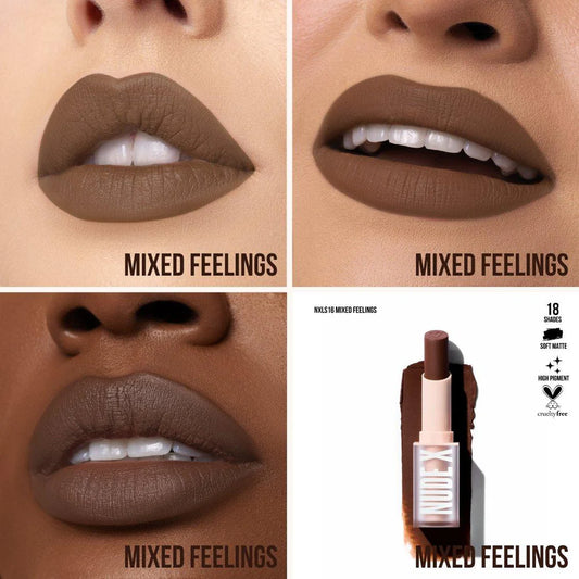 Nude X Soft Matte Lipstick Beauty Creations - Mixed Feelings