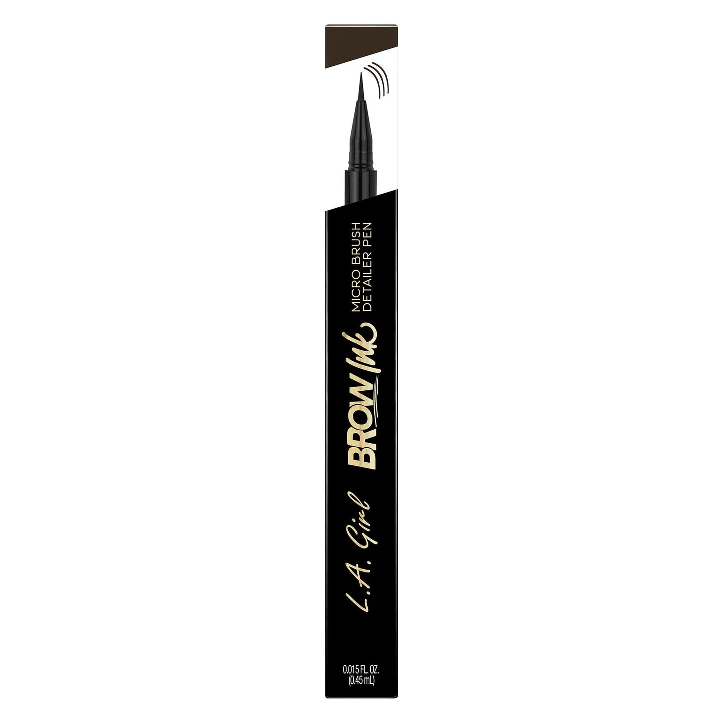 L.A. Girl Brow Ink Micro Brush Detailer Pen - Dark Brown