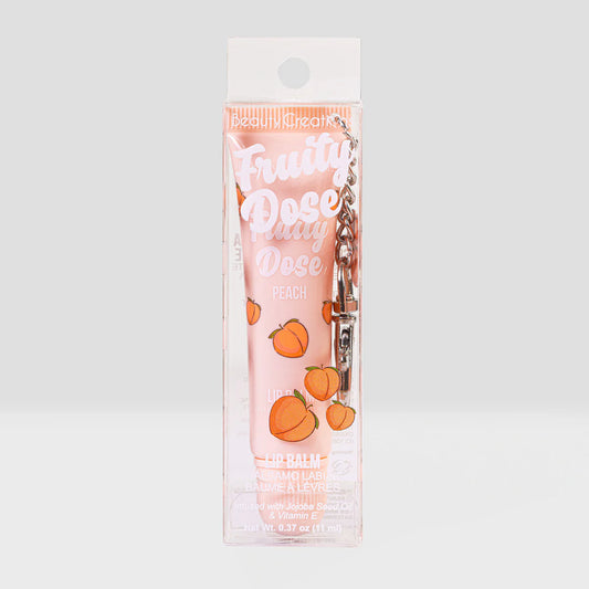 Fruity Dose Peach Lip Balm Beauty Creations