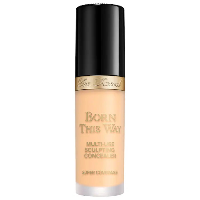 Too Faced 
Born This Way Super Coverage Multi-Use Concealer with Hyaluronic Acid - Shortbread