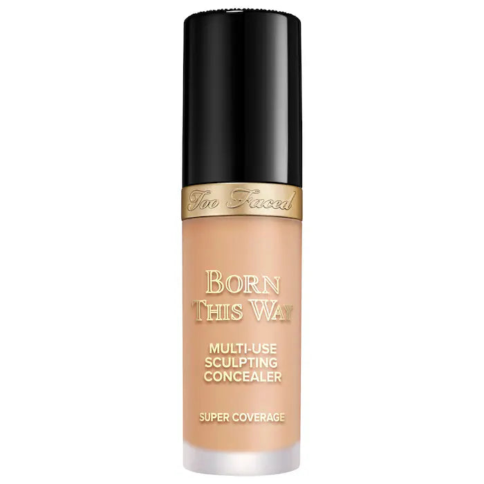 Too Faced 
Born This Way Super Coverage Multi-Use Concealer with Hyaluronic Acid - Light Beige
