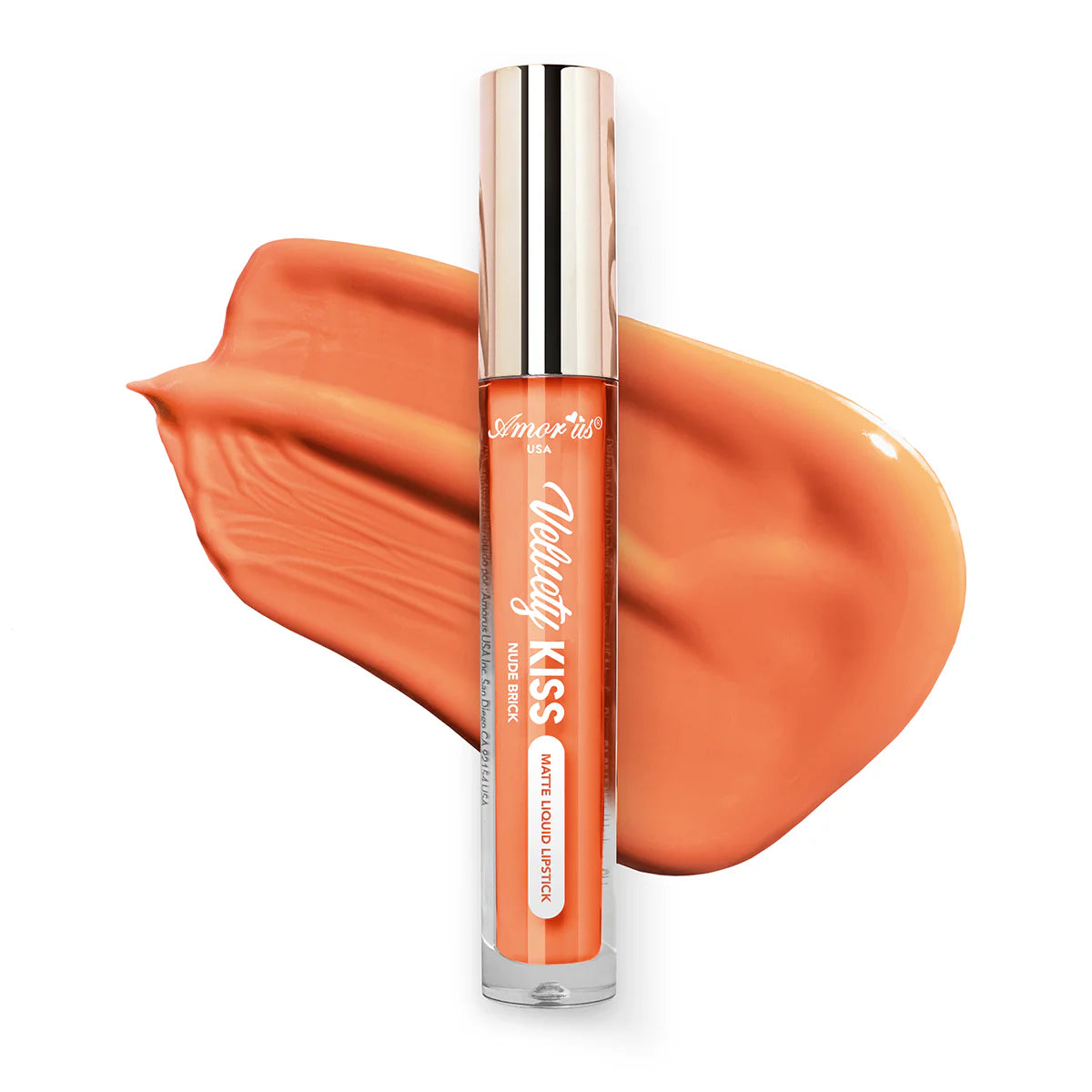 Nude Brick - Velvety Kiss Matte Liquid Lipstick Amor Us