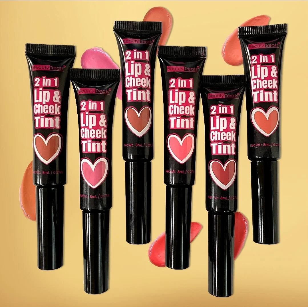 2 in 1 lip & Cheek Tint Beauty Treats