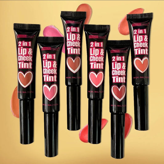 2 in 1 lip & Cheek Tint Beauty Treats