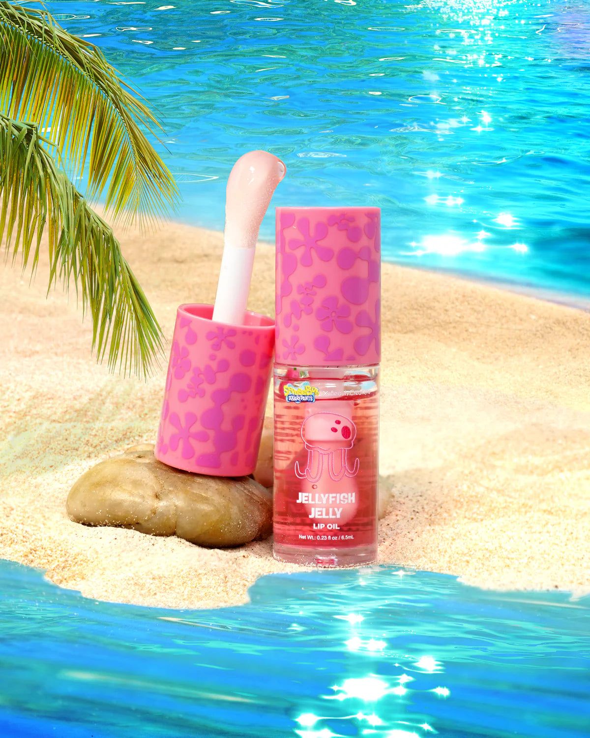 SpongeBob Jelly Fish Jam Lip Oil Set x Beauty Creations