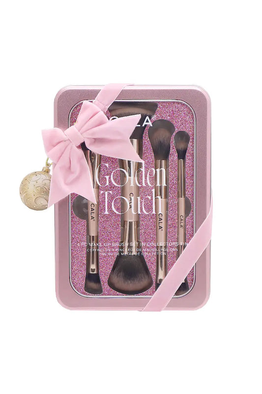 Golden Touch 4PC Make Up Brush Set Cala