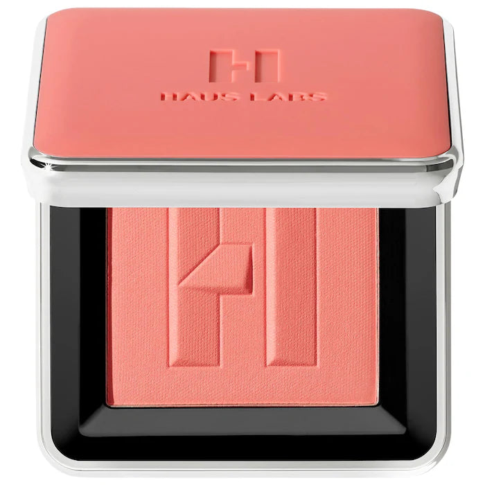 HAUS LABS BY LADY GAGA 
Color Fuse Talc-Free Blush Powder With Fermented Arnica - Pomelo Peach