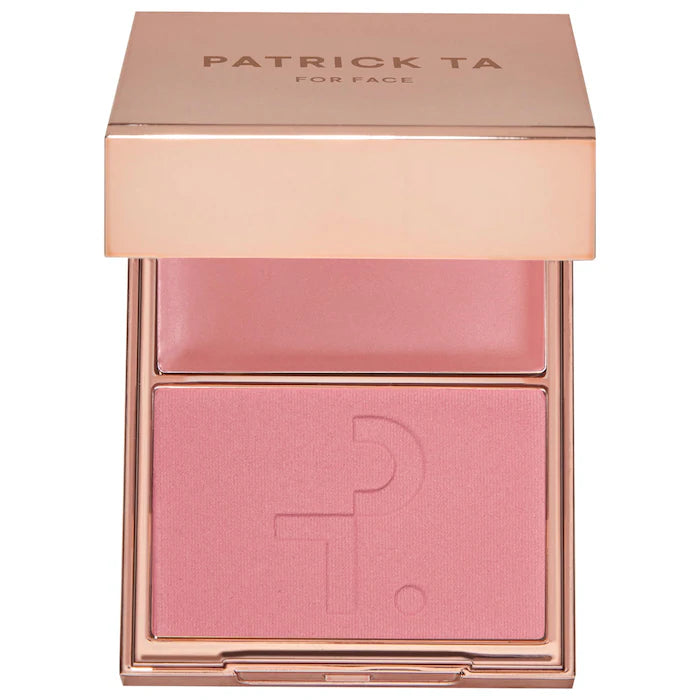 PATRICK TA 
Major Headlines Double-Take Crème & Powder Blush Duo - Out Of Office