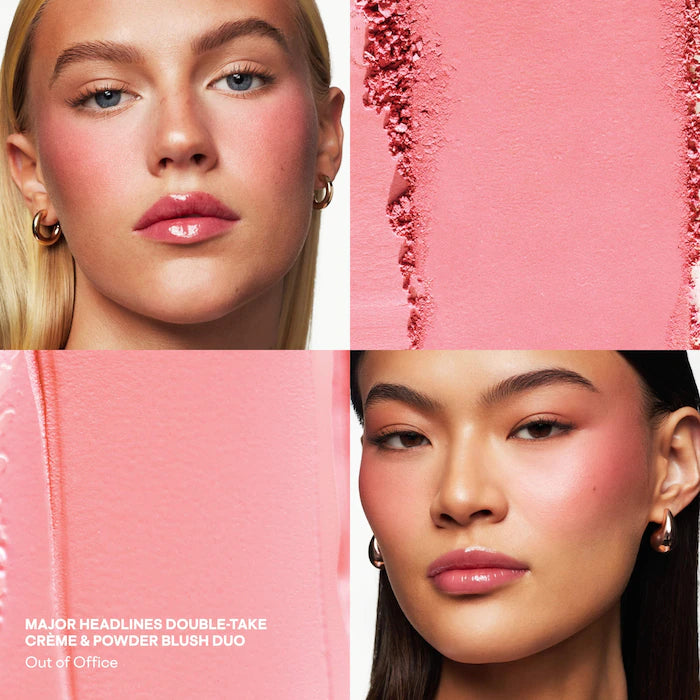 PATRICK TA 
Major Headlines Double-Take Crème & Powder Blush Duo - Out Of Office