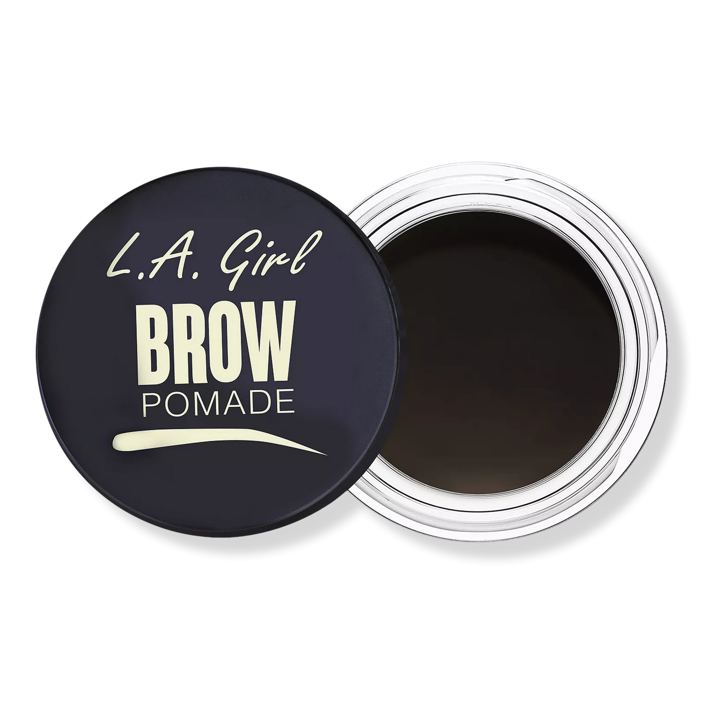 L.A. Girl Smudge-Proof Creamy Brow Pomade - Soft Black