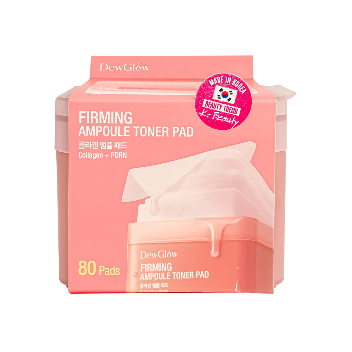DewGlow Firming Ampoule Toner Pads
