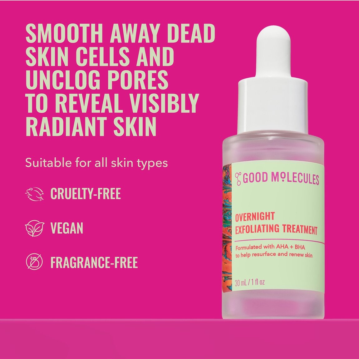 Overnight Exfoliating Treatment Good Molecules