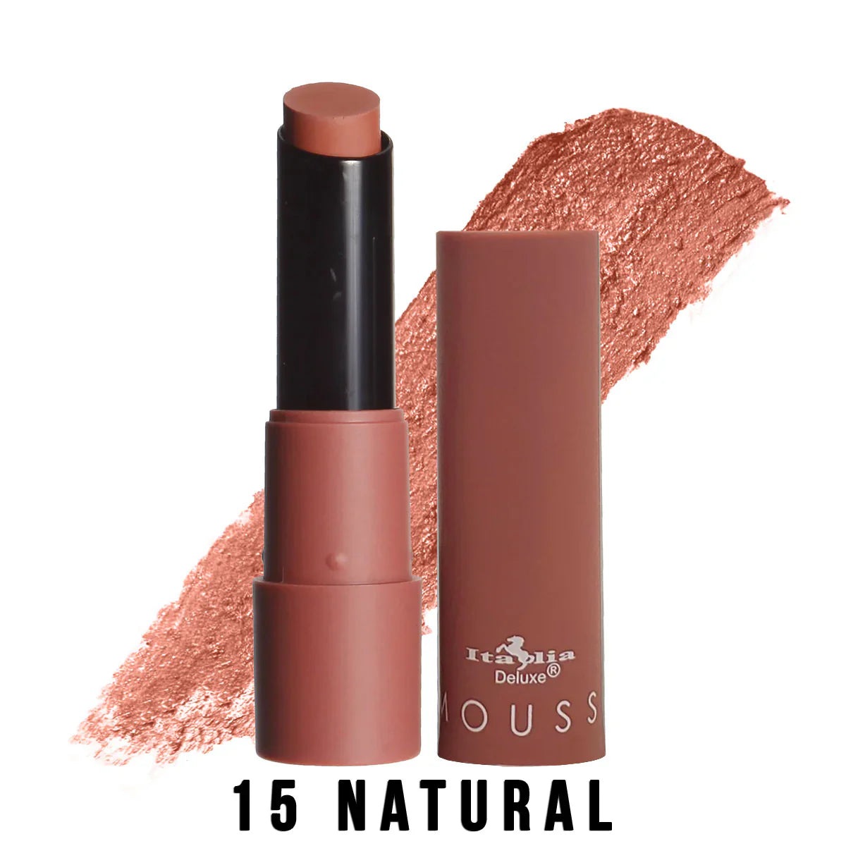15 Natural Mousse Matte Lipstick Italia Deluxe