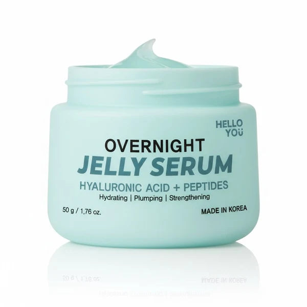 Overnight Jelly Serum with Hyaluronic Acid and Peptides