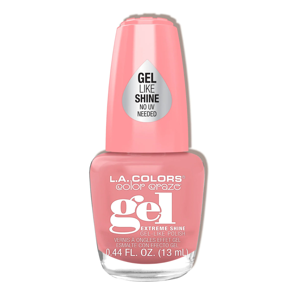 Color Craze Extreme Shine Gel Polish L.A Colors - Rose Quartz