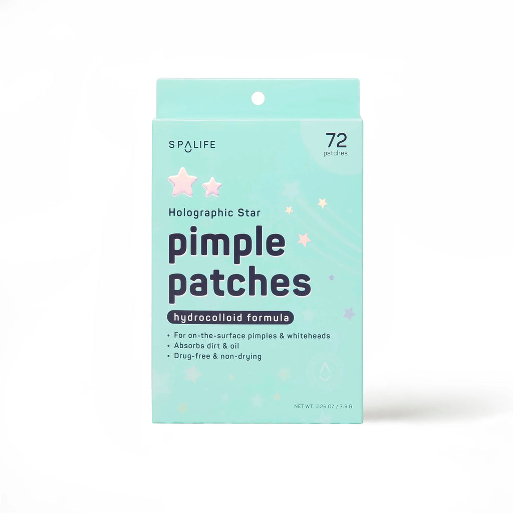 Holographic Star Hydrocolloid Pimple Patches – 72 Count