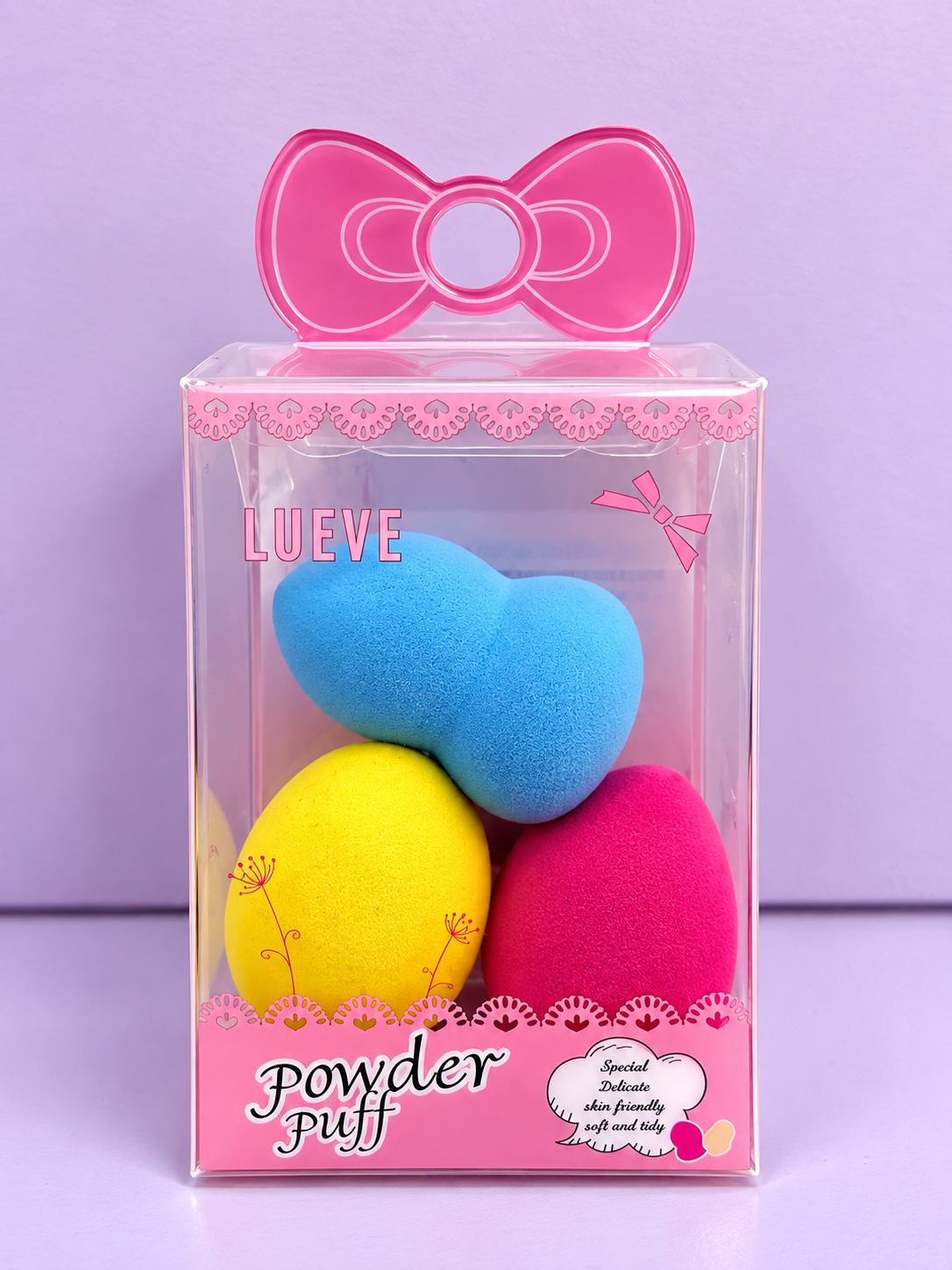 Powder Puff mini 3 Pc Set