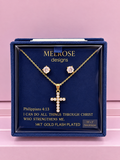 14Kt Gold Flash Plated Melrose Designs