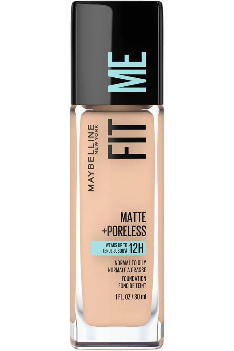 Maybelline Fit Me Matte + Poreless Liquid Foundation - 125 Nude Beige