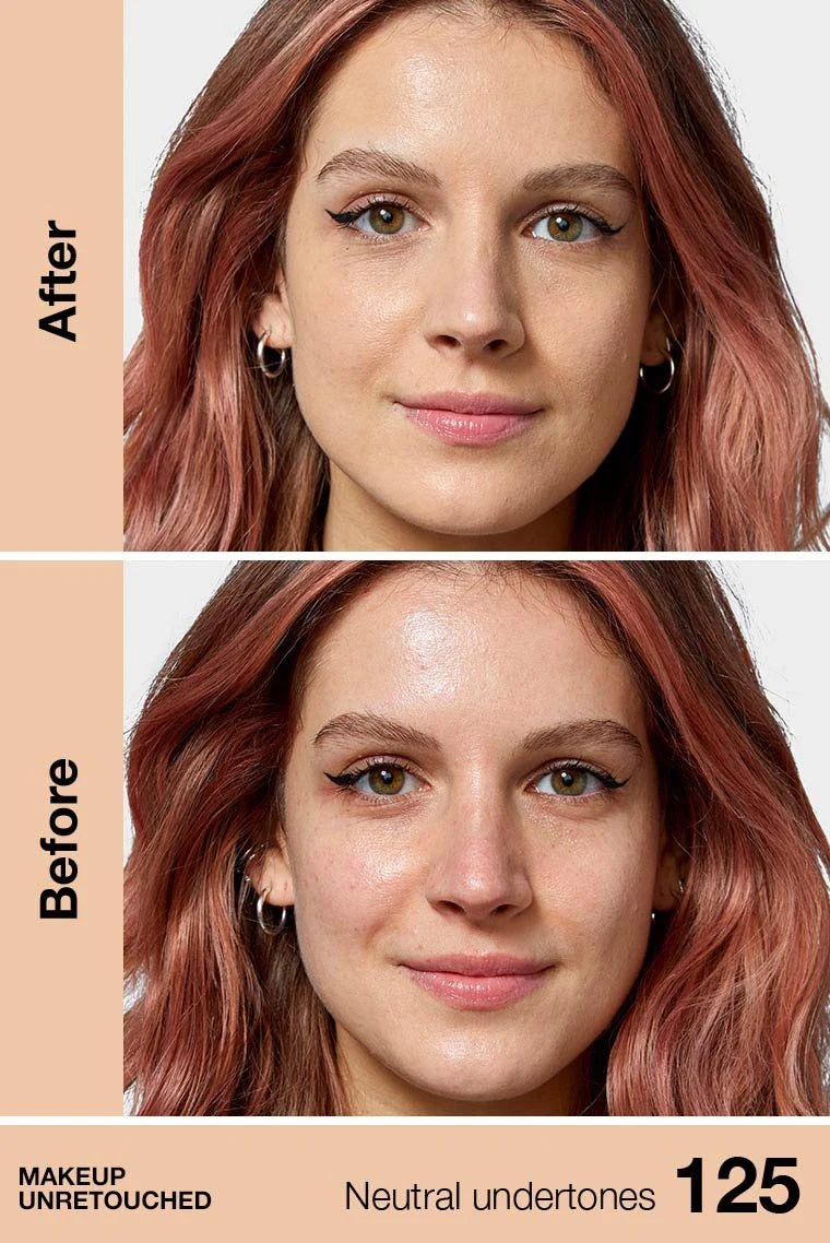 Maybelline Fit Me Matte + Poreless Liquid Foundation - 125 Nude Beige