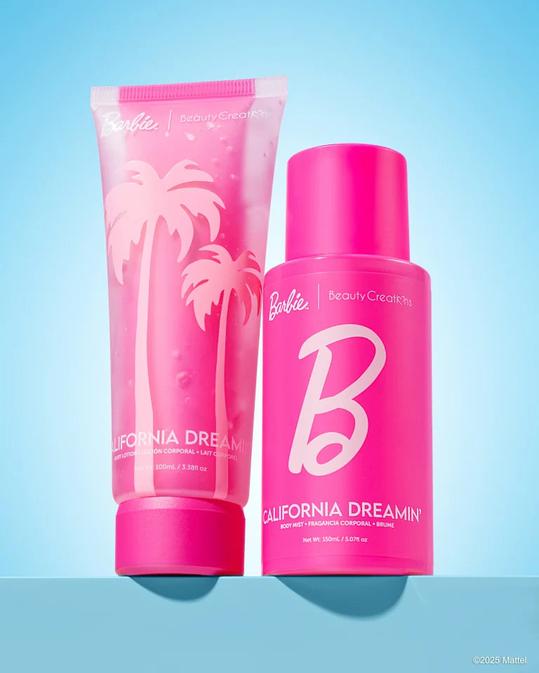California Dreamin’ Body Lotion & Mist Set Barbie| Beauty Creations