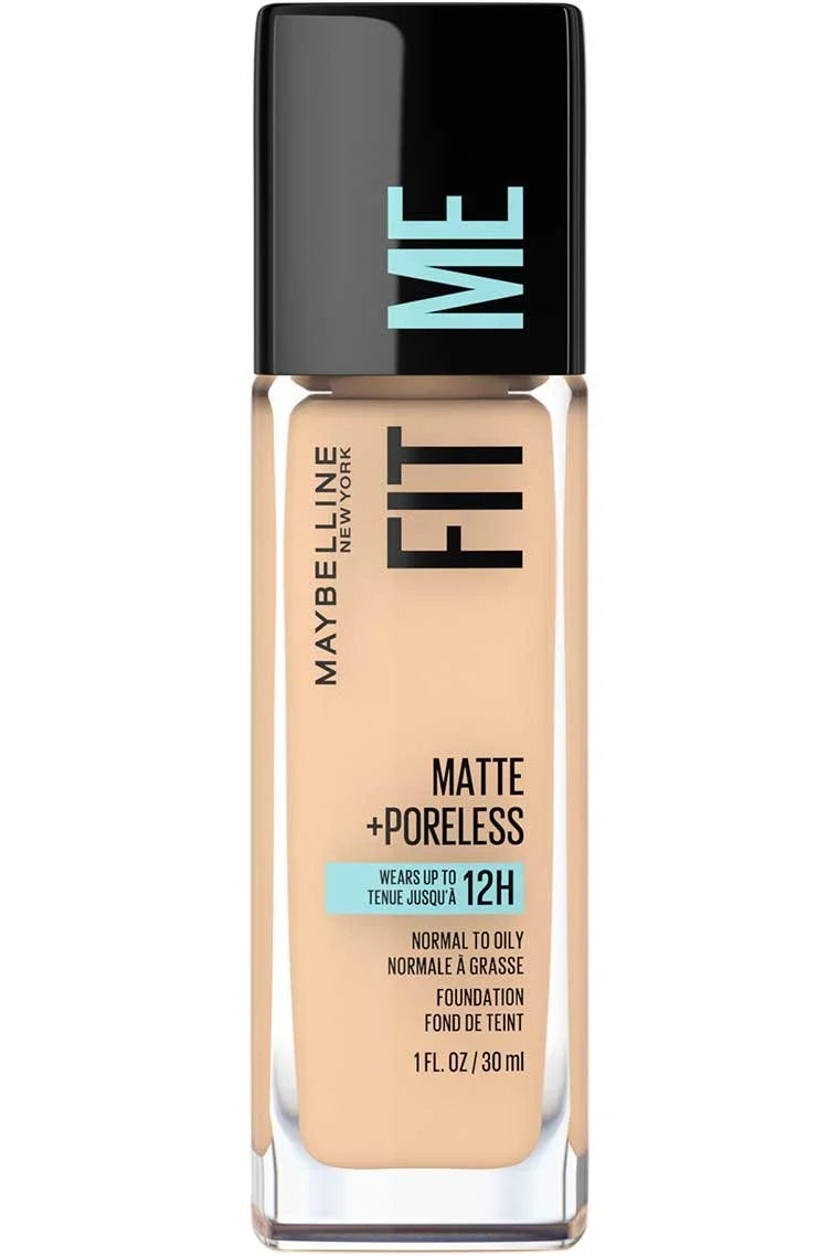 Maybelline Fit Me Matte + Poreless Liquid Foundation - 120 Classic Ivory