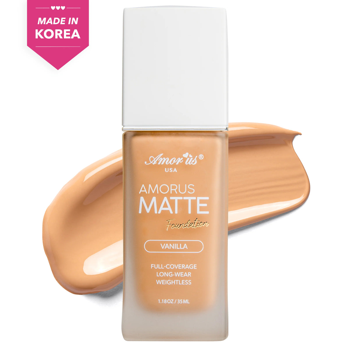 Amorus Matte Foundation - Vanilla