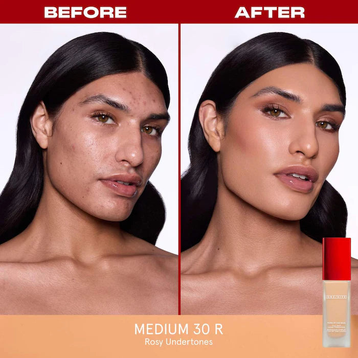 ONE/SIZE by Patrick Starrr 
Turn Up the Base Full Beat Waterproof Liquid Foundation - Medium 30 (R)
