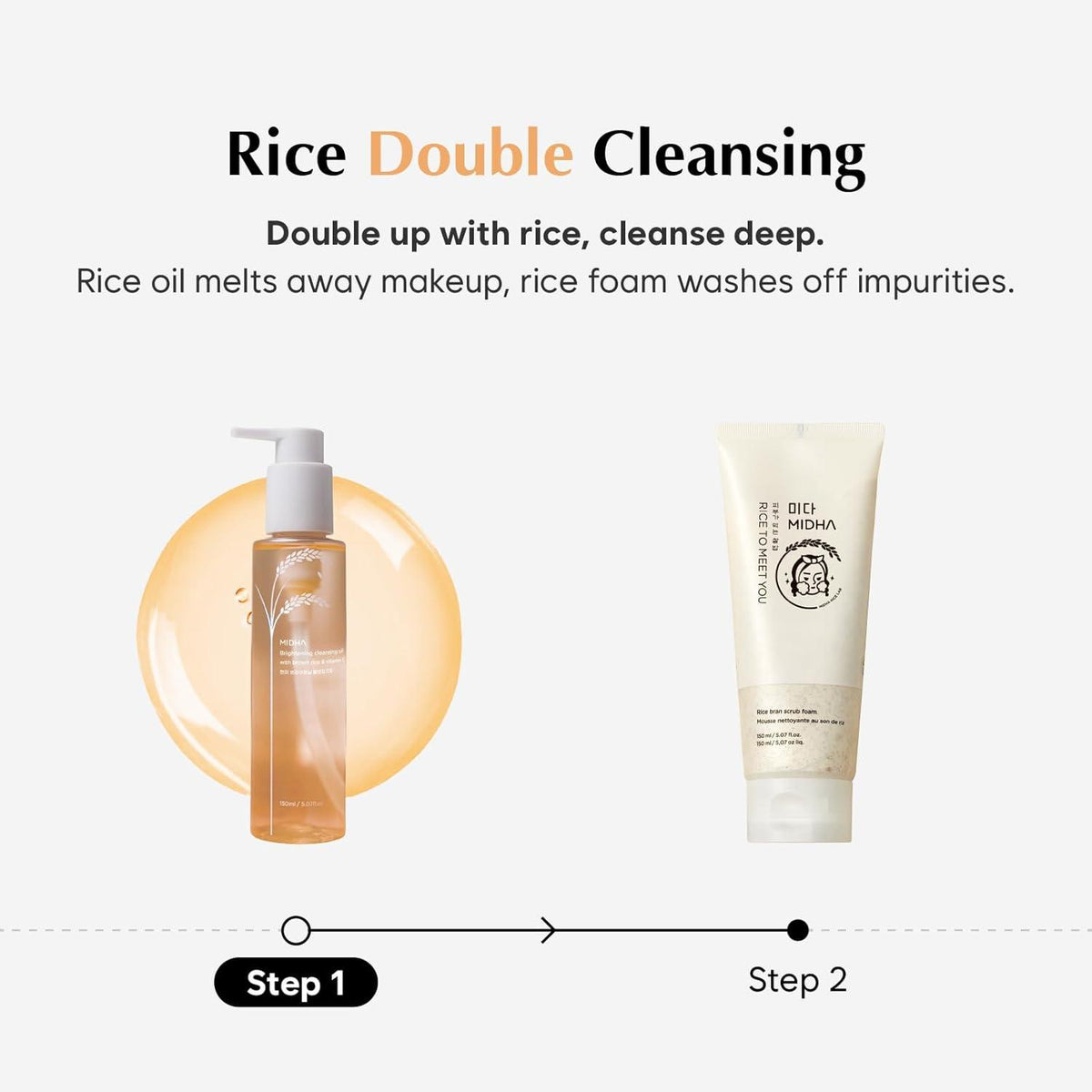 Rice Cleansing Duo for Glass Skin
