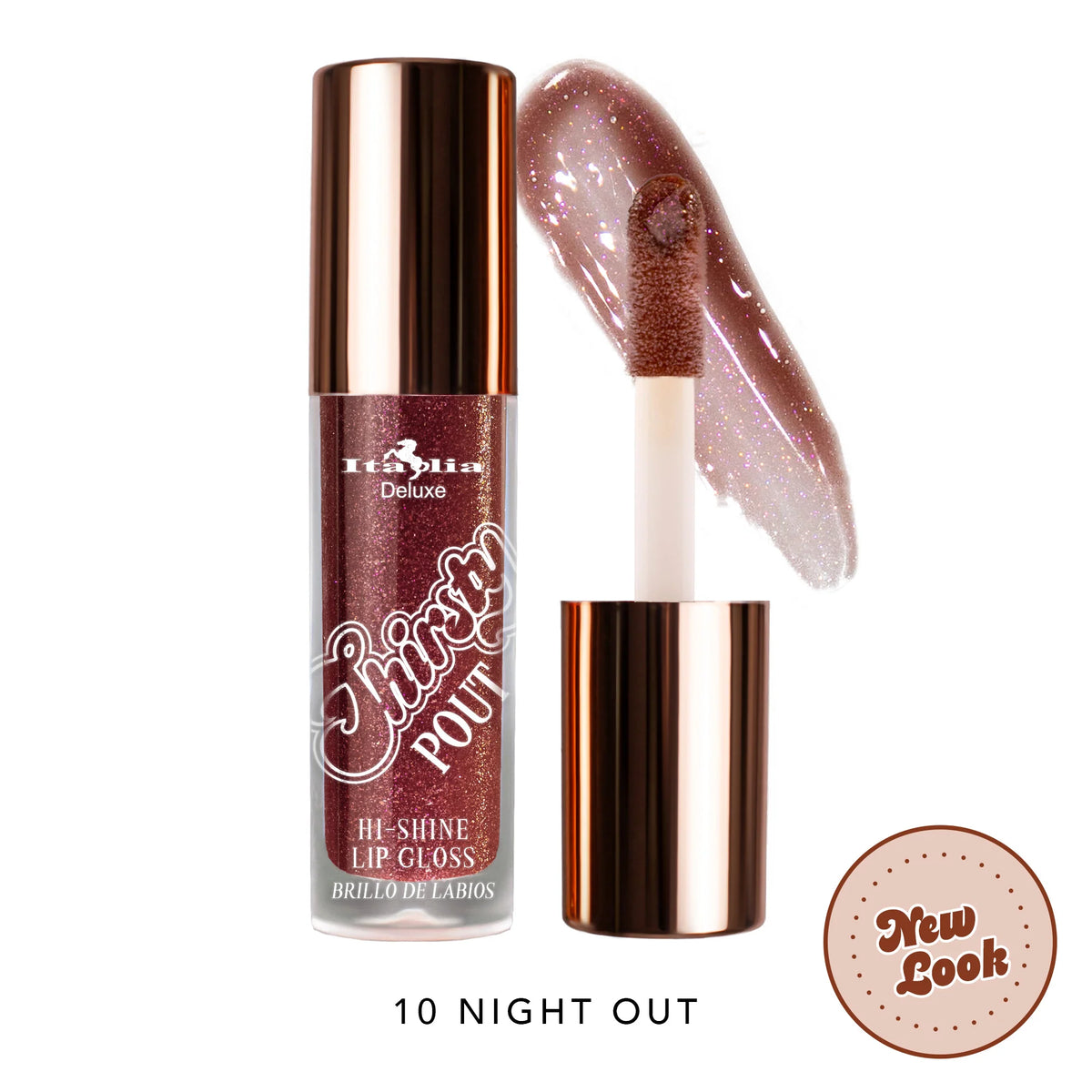 Thirsty Pout Hi-Shine Lip Gloss Italia Deluxe | 10 Night Out