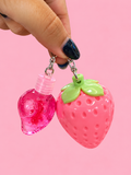 Bálsamo Lip Gloss 2 en 1 Fresita Rosada