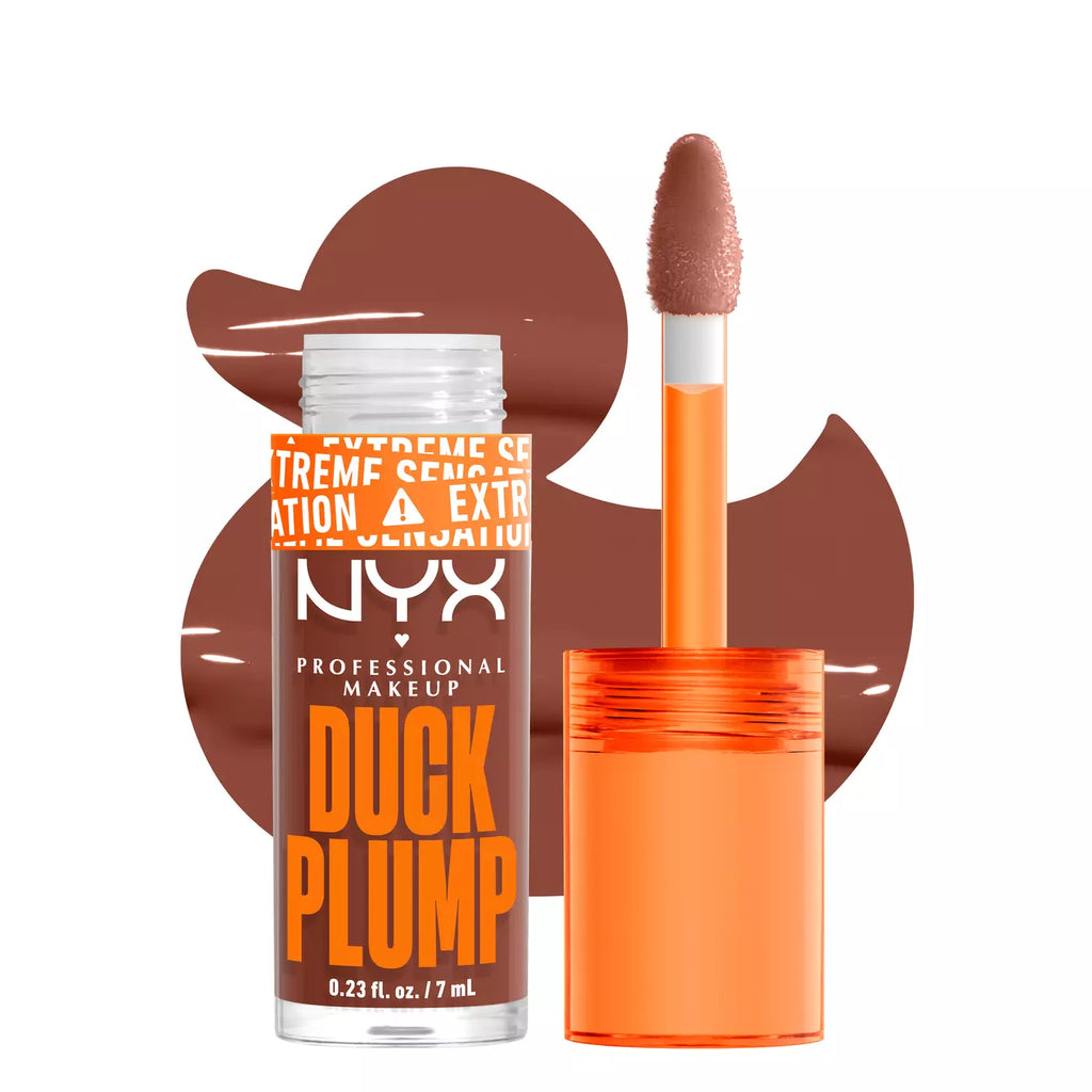 Duck Plump Plumping Lip Gloss NYX | 07 Mocha Me Crazy