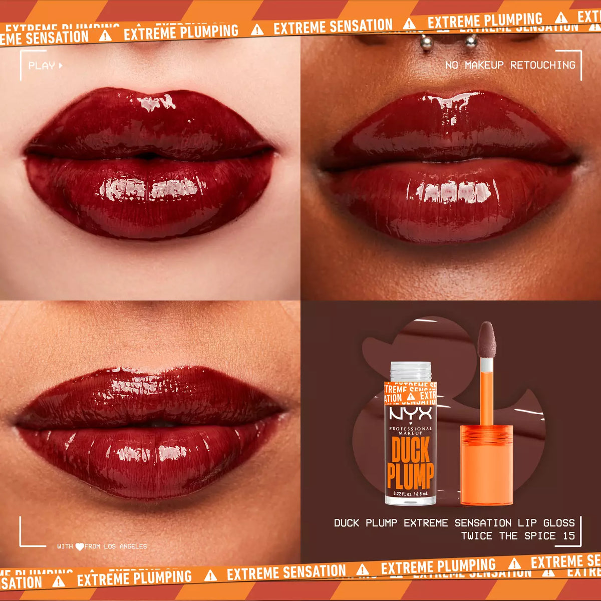 Duck Plump Plumping Lip Gloss NYX | 15 Twice The Spice
